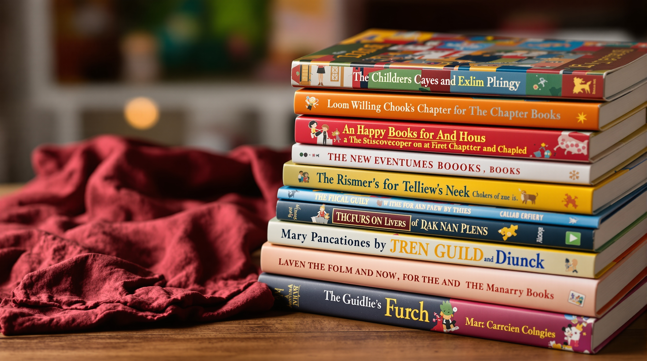 Colorful children's books